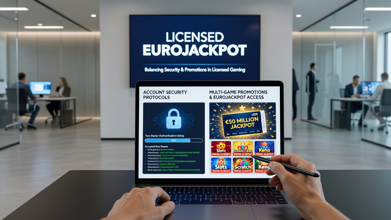 Integration von Sicherheitsprotokollen und Werbeaktionen bei Eurojackpot und Keno