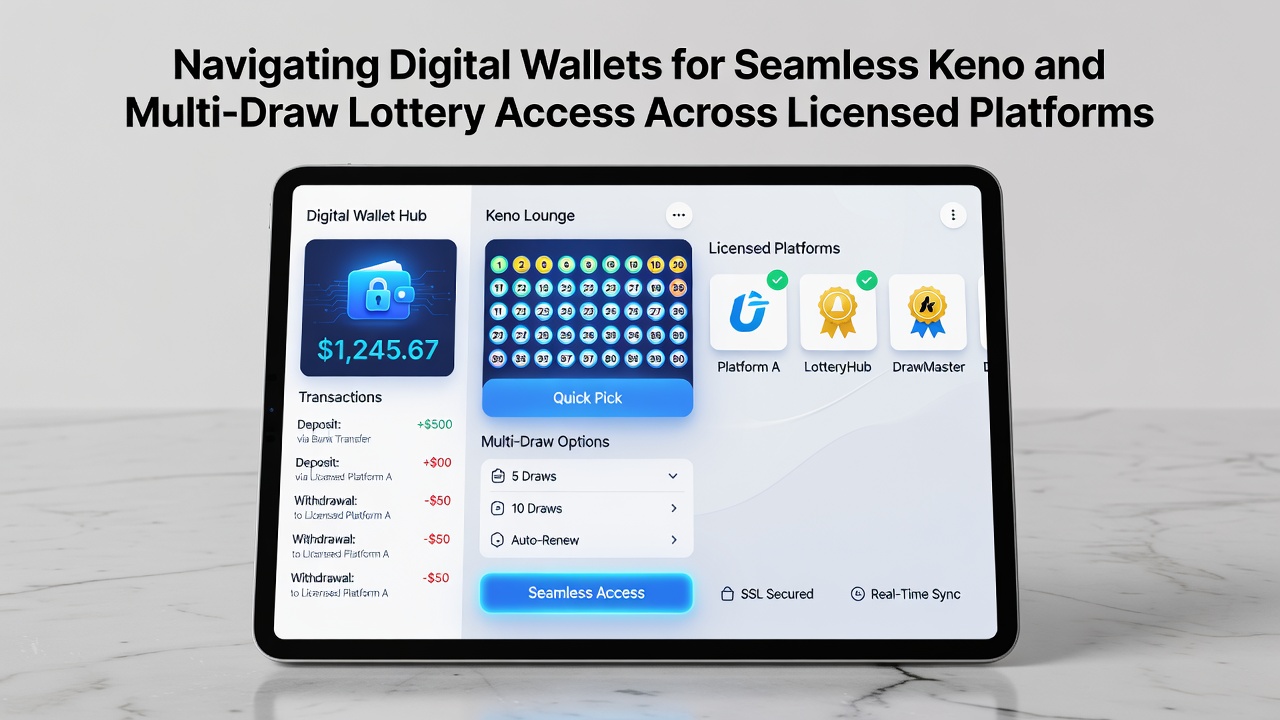 Sichere Wallet-Nutzung für Multi-Draw-Lotterien